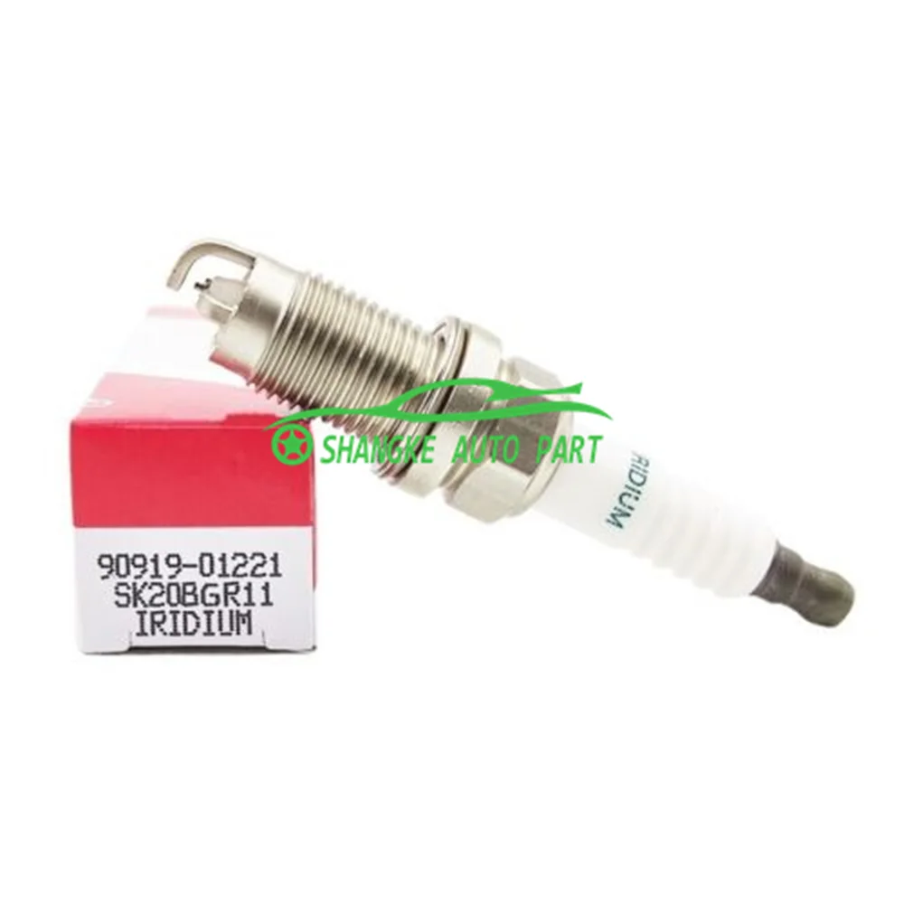 

Iridium Spark Plugs OEM 9091901221 SK20BGR11 90919 01221 90919-01221 FOR TToyota ALLION AVENSIS GAIA CALDINA ISIS OPA VISTA 2.0