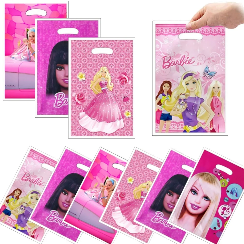 10/20/30pcs Barbie Birthday Party Decorations Pink Princess Theme Candy Loot Bag Gift Bag Kids Girls Baby Shower Party Supplies
10/20/30pcs Barbie Birthday Party Decorations Pink Princess Theme Candy Loot Bag Gift Bag Kids Girls Baby Shower Party Supplies