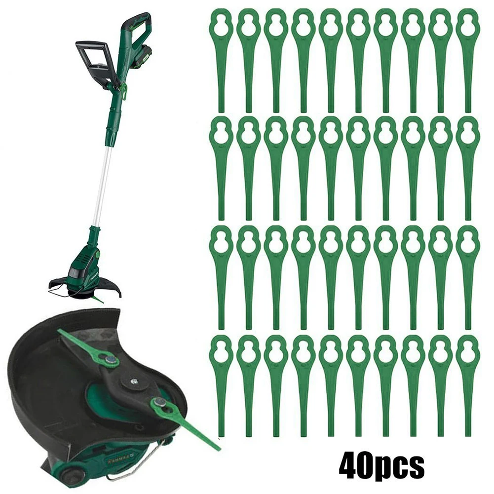 40pcs Plastic Blades Replacement Lawn Mower Brush Cutter Blade For Ferrex Aldi FAR 20-1 Grass Trimmer 97699 2002706 FE220
40pcs Plastic Blades Replacement Lawn Mower Brush Cutter Blade For Ferrex Aldi FAR 20-1 Grass Trimmer 97699 2002706 FE220