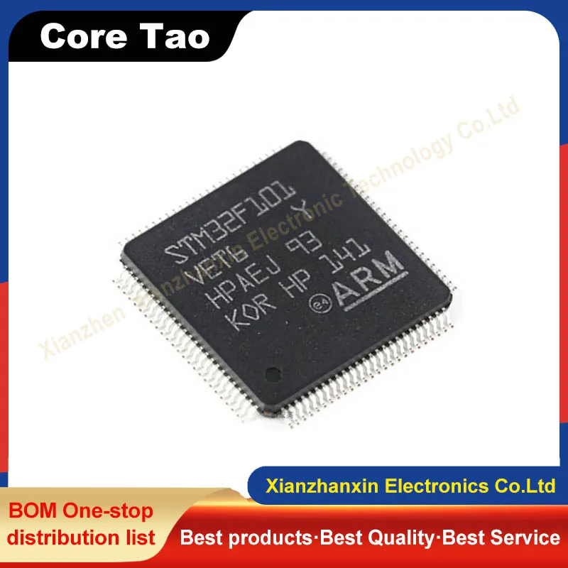 Микроконтроллер STM32F101VET6 STM32F101 LQFP100 MCU микроконтроллер IC chip micro controller, 1 шт./лот
Микроконтроллер STM32F101VET6 STM32F101 LQFP100 MCU микроконтроллер IC chip micro controller, 1 шт./лот