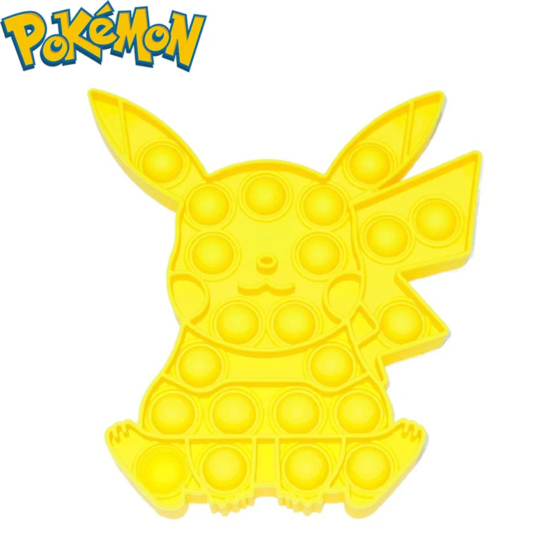 

Pokemon Decompression Reliever Fidget Toy Adult Kids Anti Stress Accessories Cartoon Anime Figure Pikachu Reduce Pressure Toys