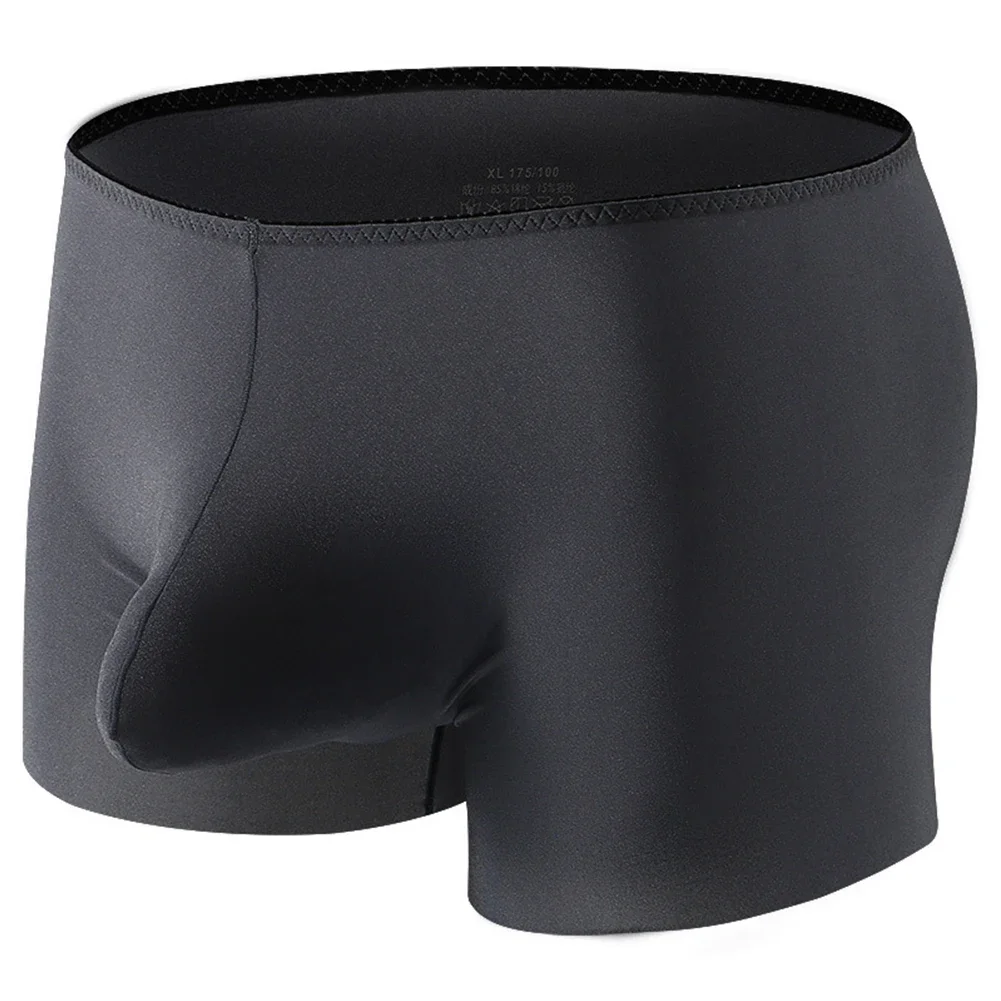 Sexy Men's Ice Silk Shorts Elastic Underwear Smooth Seamless Boxer Soft Solid Briefs Breathable Cool Panties Pouch Underpants
Sexy Men's Ice Silk Shorts Elastic Underwear Smooth Seamless Boxer Soft Solid Briefs Breathable Cool Panties Pouch Underpants