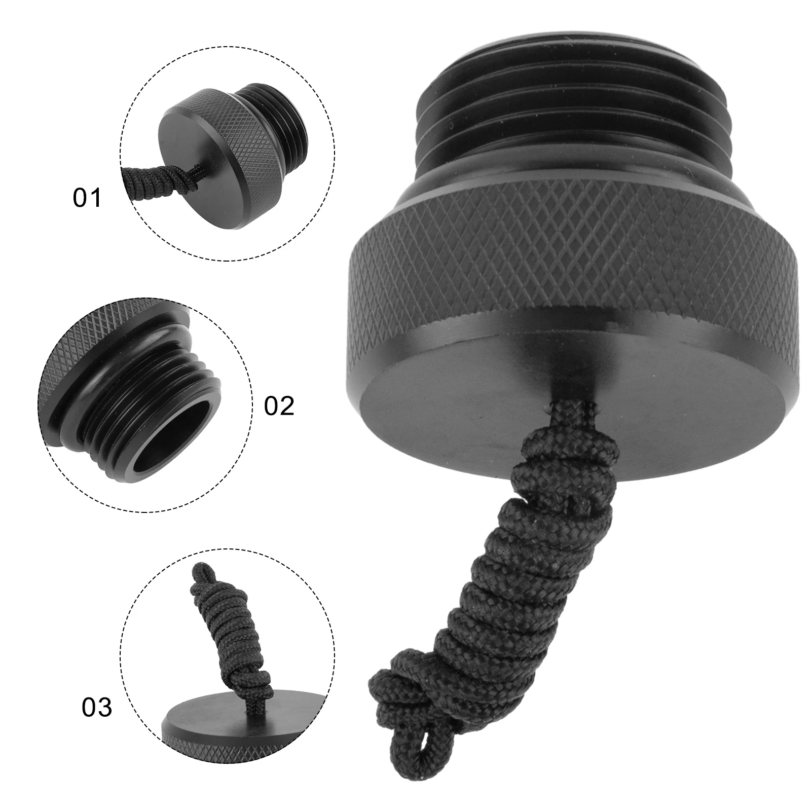 Plug Dust Cover 15g 200-bar/300-bar 33mm Dia ABS Approx. 25mm Black Breath DIN Tank Valve Dust Cap First Stage
Plug Dust Cover 15g 200-bar/300-bar 33mm Dia ABS Approx. 25mm Black Breath DIN Tank Valve Dust Cap First Stage