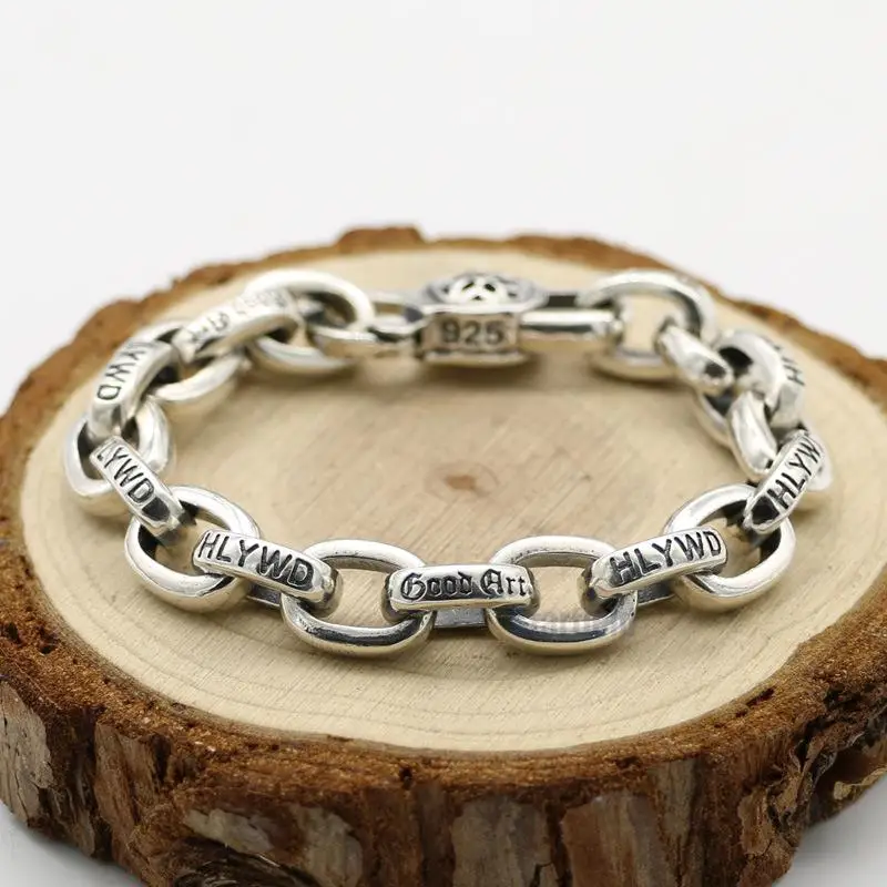 Starfield Japan Accessories S925 Sterling Silver Cherry Men Women Retro Thai Silver Punk Style Bracelet Homme
Starfield Japan Accessories S925 Sterling Silver Cherry Men Women Retro Thai Silver Punk Style Bracelet Homme