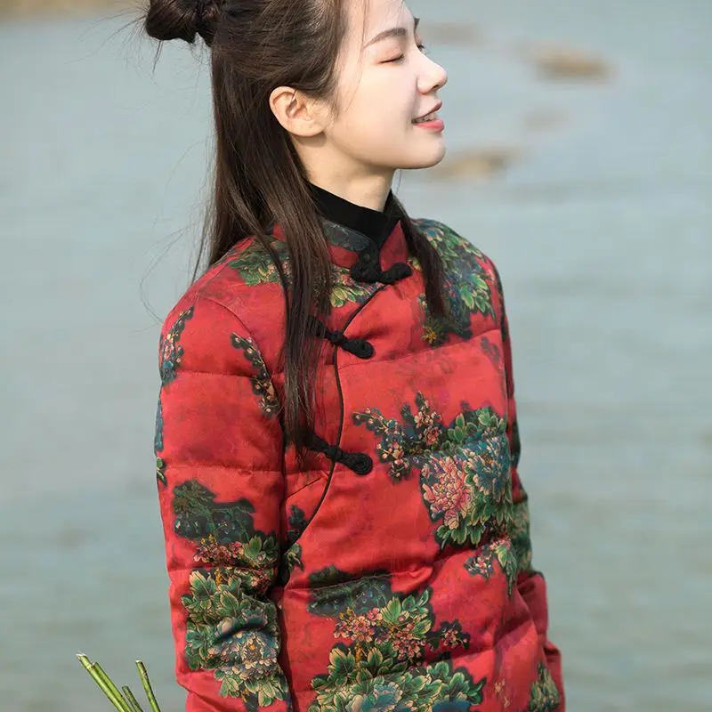 2024 chinese tea art blouse women elegant vintage hanfu top warm short coat female plate button long sleeves hanfu top a789
2024 chinese tea art blouse women elegant vintage hanfu top warm short coat female plate button long sleeves hanfu top a789