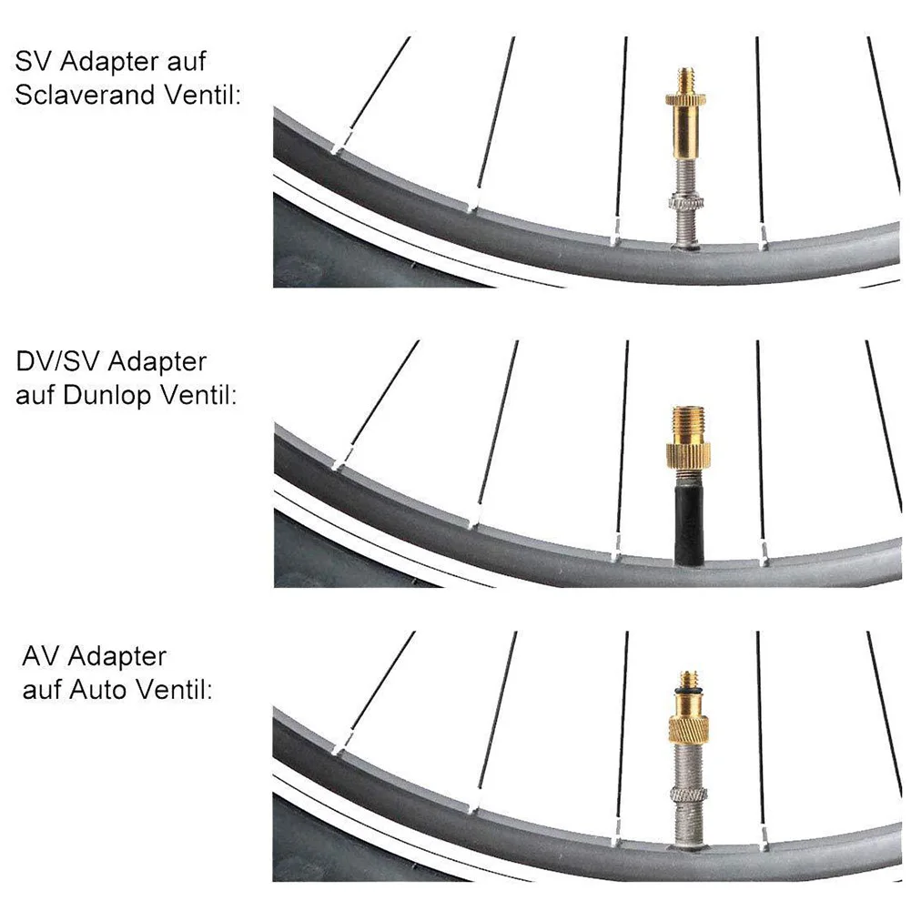 9/16/21pcs Bicycle Valve Adapter Bike Valve Group Valve Adapter For Valve Adapter SV /AV/ DV High And Low Pressure Type Cycling
9/16/21pcs Bicycle Valve Adapter Bike Valve Group Valve Adapter For Valve Adapter SV /AV/ DV High And Low Pressure Type Cycling