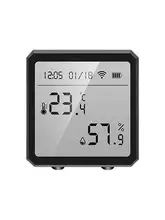 WIFI Temperature Humidity Sensor Indoor Hygrometer Thermometer Detector Smart-Life Remote Control Support Alexa Google Home
WIFI Temperature Humidity Sensor Indoor Hygrometer Thermometer Detector Smart-Life Remote Control Support Alexa Google Home