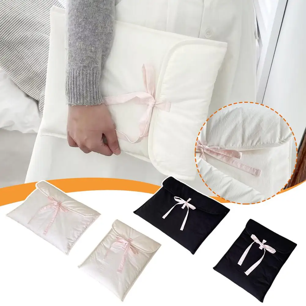 Y2k Bow Knot Computer Bag Black Pink Laptop Tablet Cosmetic Organizer Bag Travel Pouch Handbag Storage Document Storage Z7X0
Y2k Bow Knot Computer Bag Black Pink Laptop Tablet Cosmetic Organizer Bag Travel Pouch Handbag Storage Document Storage Z7X0