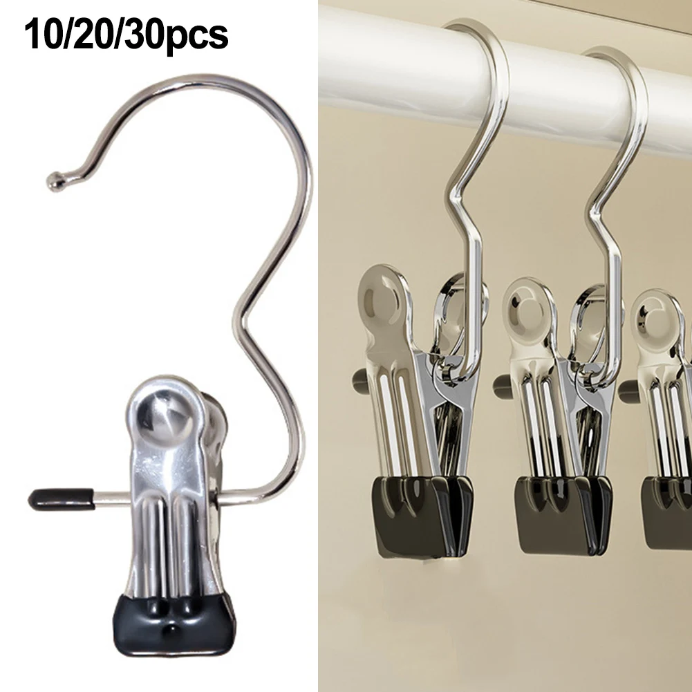 10/20/30Pcs Stainless Steel Clothespins Laundry Clothes Pegs With Hook Portable Hanging Clothes Clip Wardrobe Clothes Hanger
10/20/30Pcs Stainless Steel Clothespins Laundry Clothes Pegs With Hook Portable Hanging Clothes Clip Wardrobe Clothes Hanger