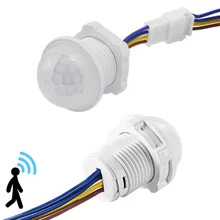 PIR Infrared Motion Sensor Switch 110/220V Auto on Off Light Switch PIR Sensor Detector Light Switch Led Sensitive Night Lamp
PIR Infrared Motion Sensor Switch 110/220V Auto on Off Light Switch PIR Sensor Detector Light Switch Led Sensitive Night Lamp