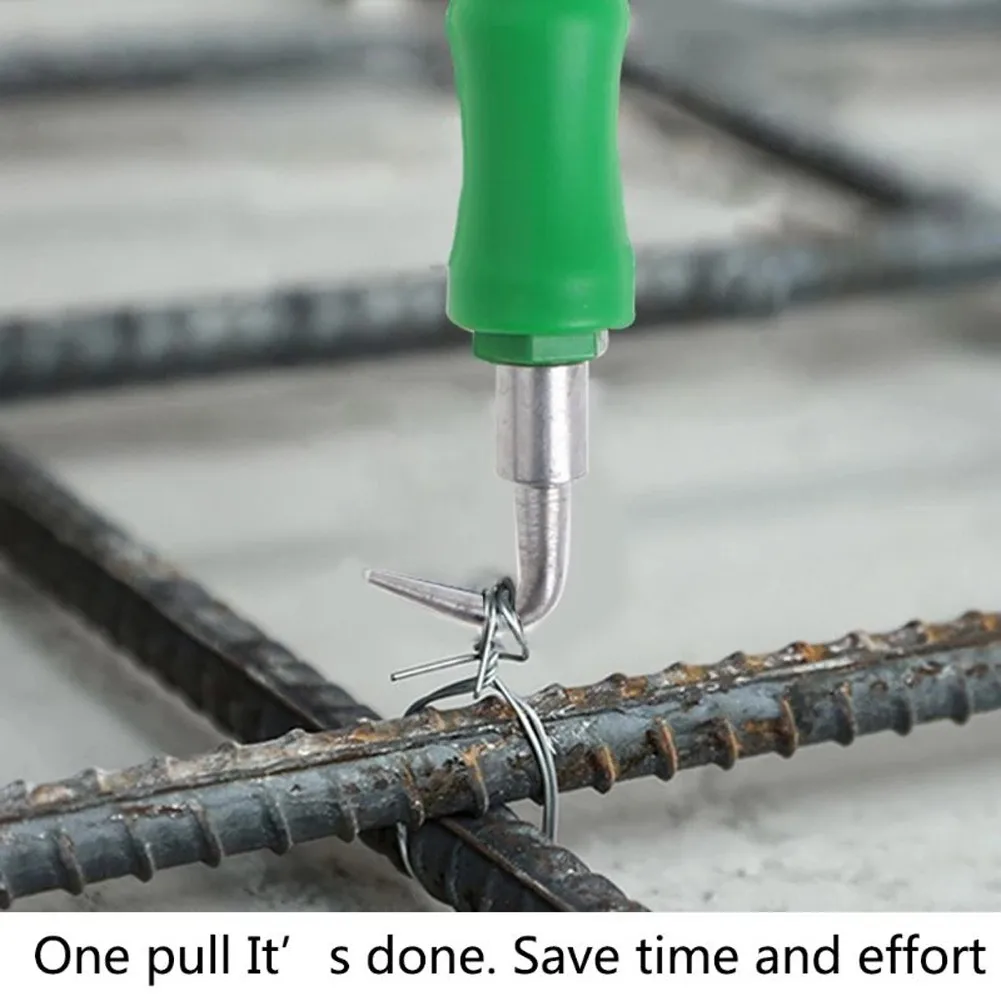 Bind Rebars Tool Rebar Wire Twister Straight Hook Anti-slip Green Lessens Repetitive Relieving Fatigue Practical
Bind Rebars Tool Rebar Wire Twister Straight Hook Anti-slip Green Lessens Repetitive Relieving Fatigue Practical