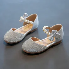 2022 New Fashion Girl's Princess Glitter Leather Shoes Children's Summer Diamond Beaded Dance Shoes Kid's bowknot Baotou Sandals
2022 New Fashion Girl's Princess Glitter Leather Shoes Children's Summer Diamond Beaded Dance Shoes Kid's bowknot Baotou Sandals