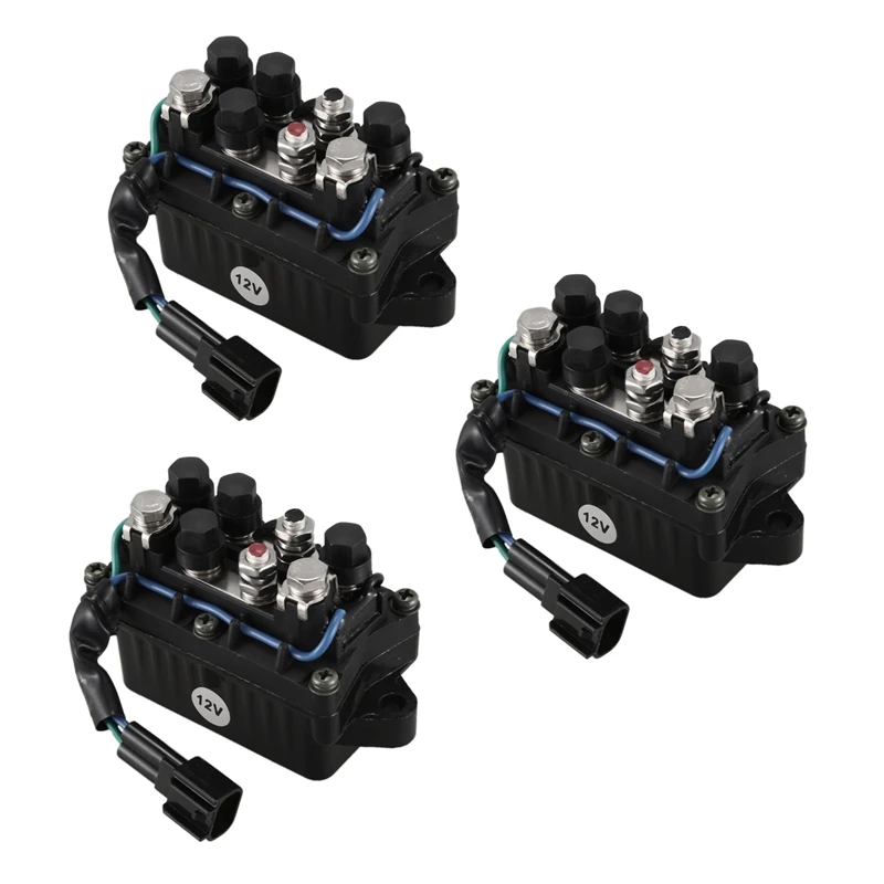 3X Relay Assy 63P-81950-00-00 For Yamaha Outboard Motor 4 Stroke Engine F 20-250HP
3X Relay Assy 63P-81950-00-00 For Yamaha Outboard Motor 4 Stroke Engine F 20-250HP
