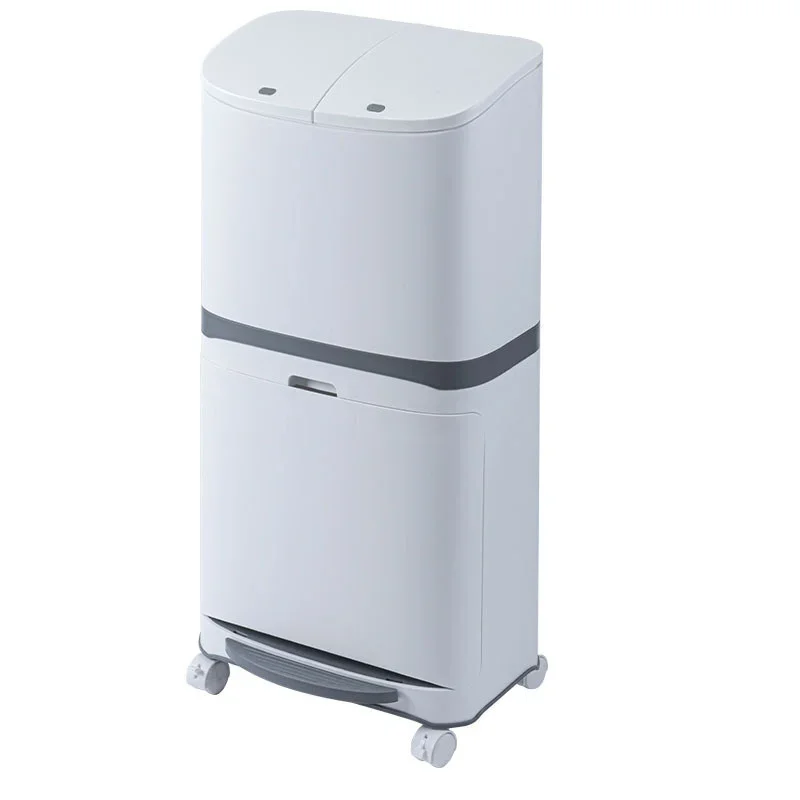 Table Trash Kitchen Garbage Classification Pedal Dry And Wet Separation With Cover Living Room Doublelayer
Table Trash Kitchen Garbage Classification Pedal Dry And Wet Separation With Cover Living Room Doublelayer