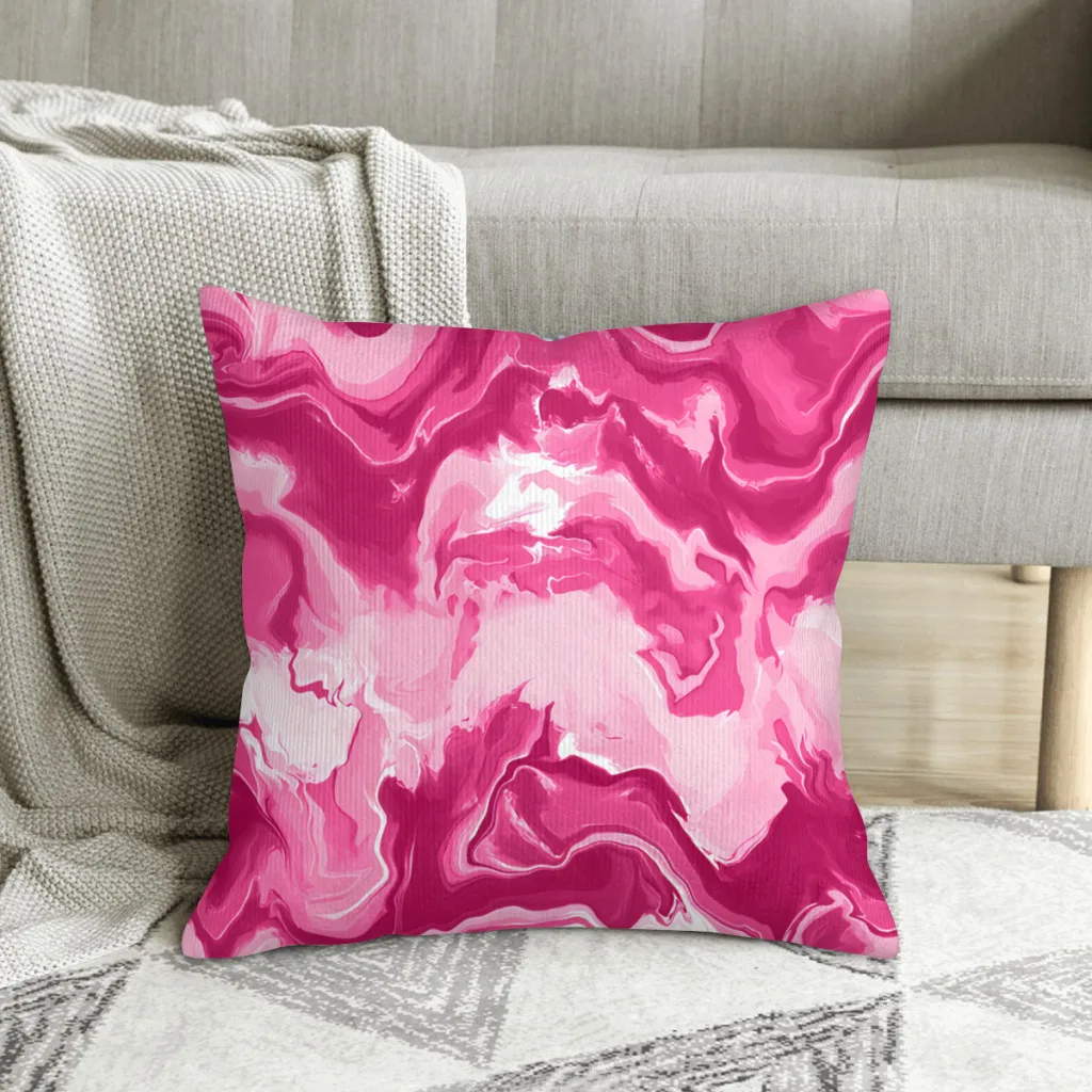 Hand Drawing Liquid Tie Dye Marble Hot Pink Pattern Polyester Cushion Cover For Home Chair Decorative Washable Pillow Cover
Hand Drawing Liquid Tie Dye Marble Hot Pink Pattern Polyester Cushion Cover For Home Chair Decorative Washable Pillow Cover