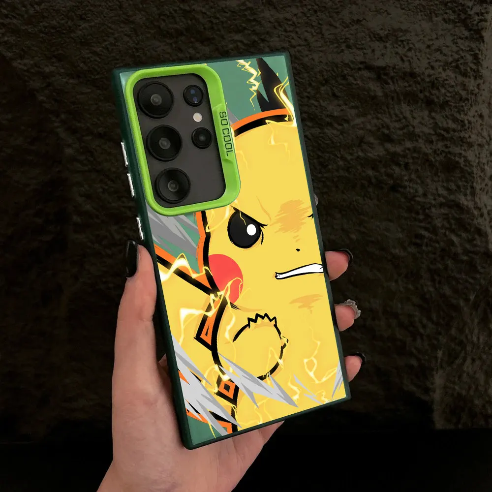 Cool Gengar Pikachus Pokemons S25 Case For Samsung S25 S24 Ultra 5G Carcasa For Galaxy S23 S22 S21 FE S20 Ultra Plus Phone Cover Cool Gengar Pikachus Pokemons S25 Case For Samsung S25 S24 Ultra 5G Carcasa For Galaxy S23 S22 S21 FE S20 Ultra Plus Phone Cover