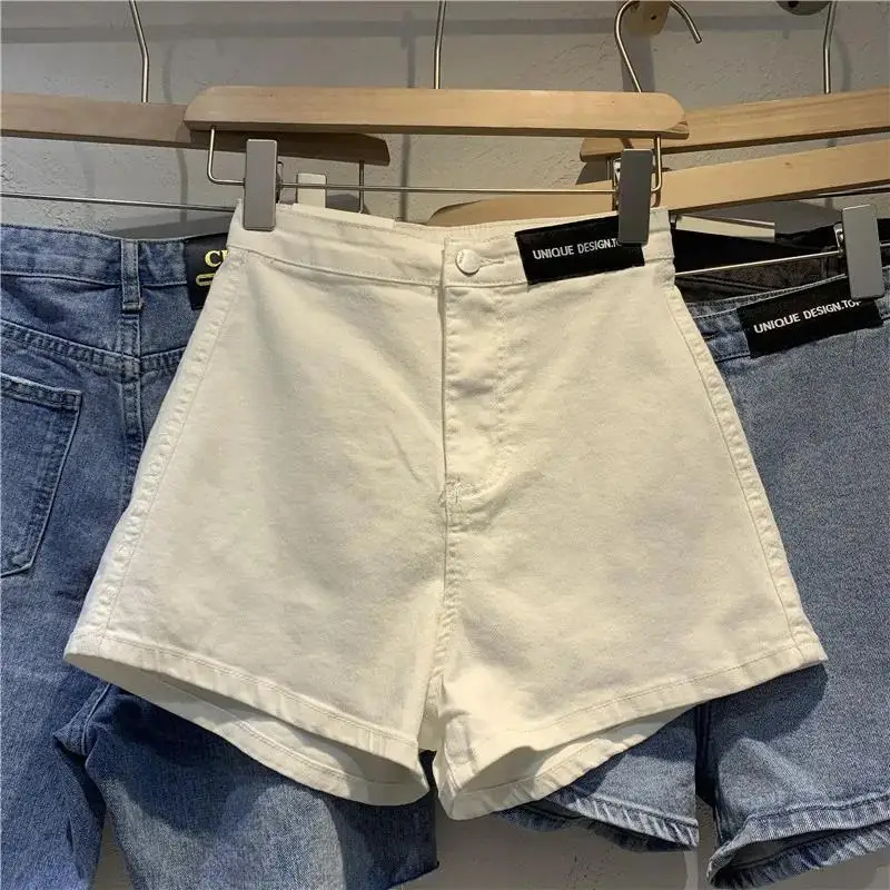 Stretch Jeans Shorts Women's Summer Pants Roupas Feminina A-line Short Outfits for Women Casual Cotton Streetwear Clothes Ropa 
Stretch Jeans Shorts Women's Summer Pants Roupas Feminina A-line Short Outfits for Women Casual Cotton Streetwear Clothes Ropa