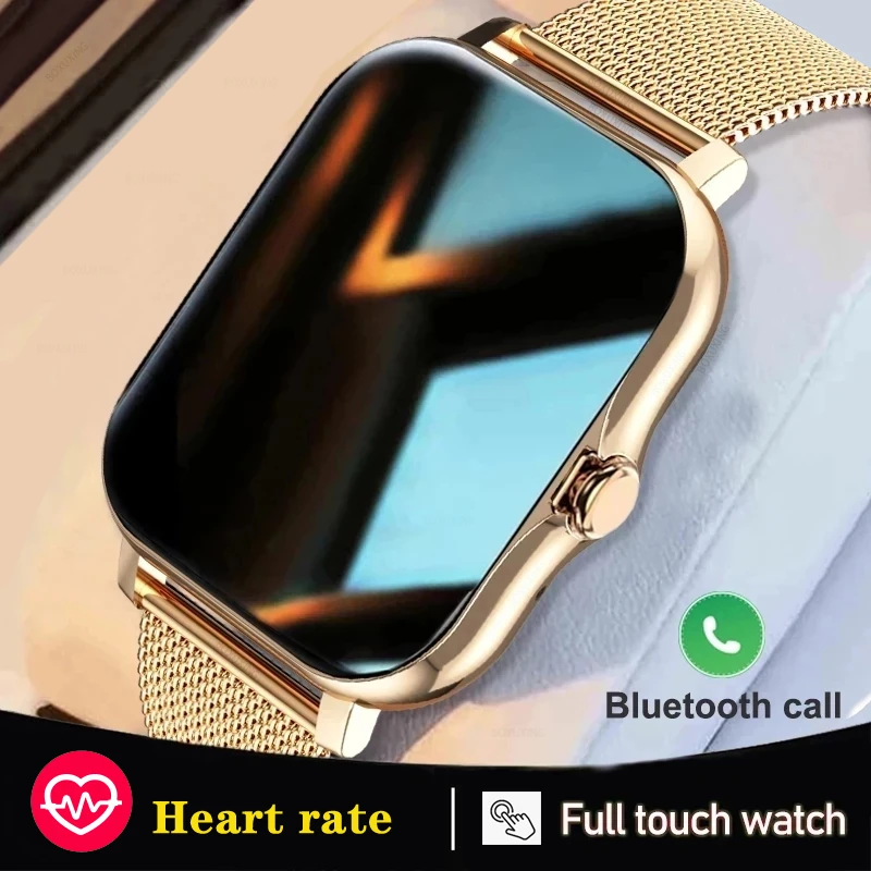 

Reloj Inteligente Mujer Custom Dial Smart Watch Women Bluetooth Call 2024 Smart Watch Men For Xiaomi Samsung Android Phone+Box