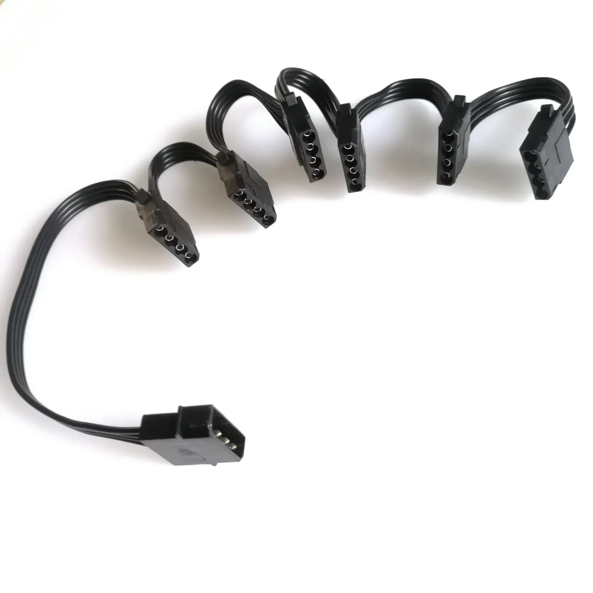 IDE Molex 4Pin Female to 6 6-Port 4P IDE D Male Power Cable 18AWG For Computer PC Fan DVD Hard Drive HDD
IDE Molex 4Pin Female to 6 6-Port 4P IDE D Male Power Cable 18AWG For Computer PC Fan DVD Hard Drive HDD