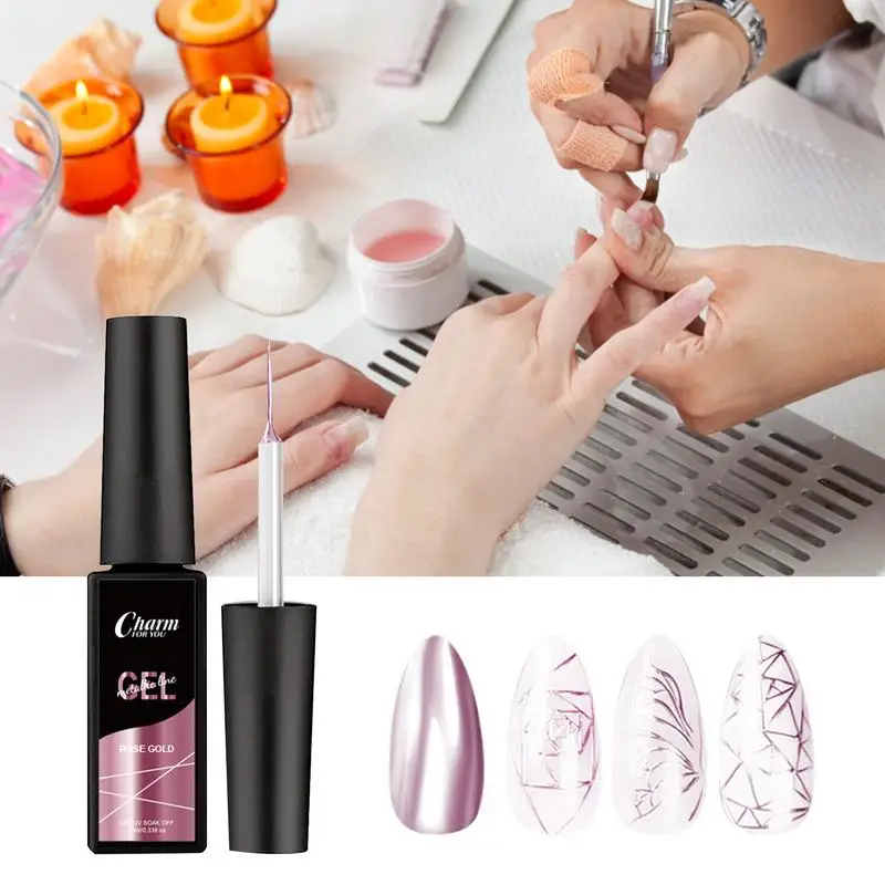 Metal Nail Polish Metal Liner Gel Polish High Gloss 3D Painted Gel Painted Gel Nail Art Diy Art Makeup Tools Metalli-c Paint
Metal Nail Polish Metal Liner Gel Polish High Gloss 3D Painted Gel Painted Gel Nail Art Diy Art Makeup Tools Metalli-c Paint