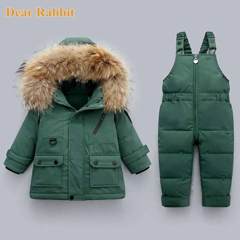 2pcs clothing Set boys winter down jacket Baby Girl clothes jumpsuit children Thicken Warm coat parka overcoat kids snowsuit
2pcs clothing Set boys winter down jacket Baby Girl clothes jumpsuit children Thicken Warm coat parka overcoat kids snowsuit