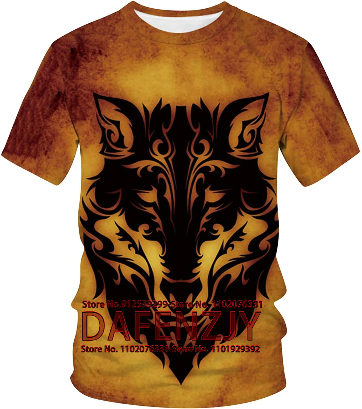 Wolf 3D T Shirt For Men Fashion Hip Hop O-neck Short Sleeve Tops Abstract Dog Men's T-shirts Animal Tees Shirt Man Clothing
Wolf 3D T Shirt For Men Fashion Hip Hop O-neck Short Sleeve Tops Abstract Dog Men's T-shirts Animal Tees Shirt Man Clothing