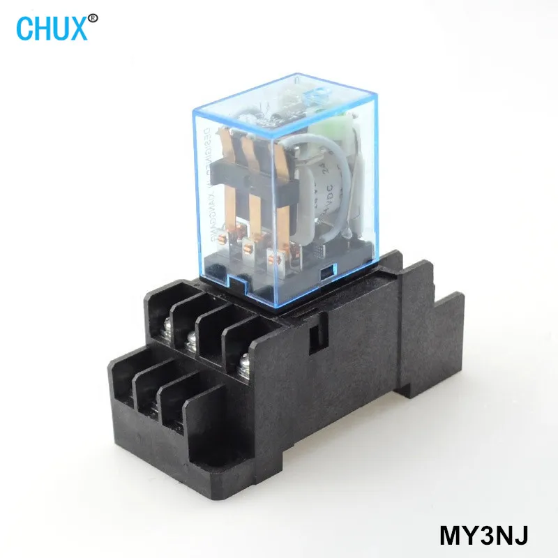 Промежуточное Мини реле MY3N AC220v AC DC12v DC 24V электромагнитное реле 11pin 3NO 3NC Светодиодная лампа с разъемом
Промежуточное Мини реле MY3N AC220v AC DC12v DC 24V электромагнитное реле 11pin 3NO 3NC Светодиодная лампа с разъемом