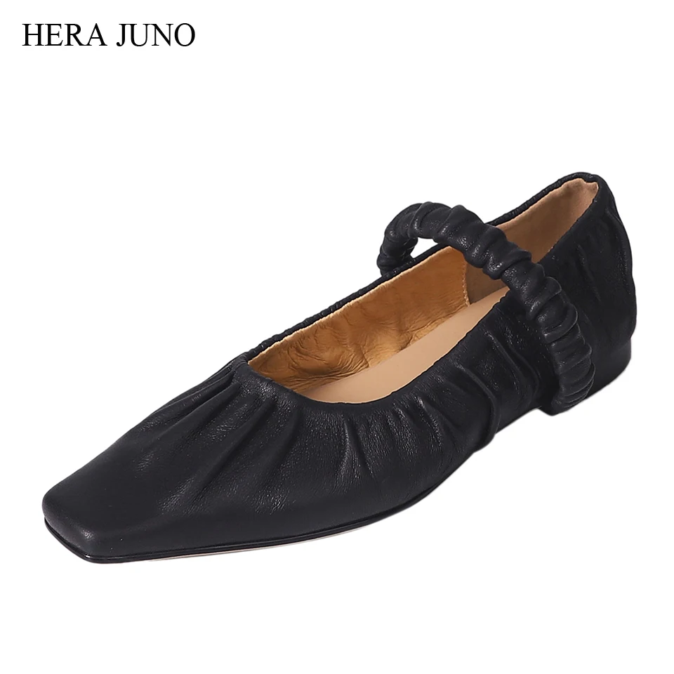 HERA JUNO Women's Square Toe Ballet Dress Shoes for Women Slip on Womens Genuine Leather Mary Jane Woman Party Shoe Ladies
HERA JUNO Women's Square Toe Ballet Dress Shoes for Women Slip on Womens Genuine Leather Mary Jane Woman Party Shoe Ladies