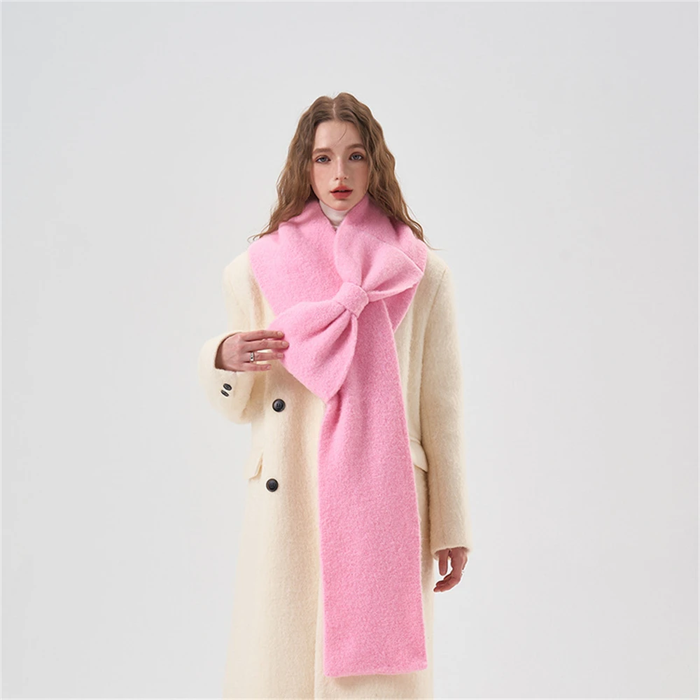 Korean Designer Cashmere Scarf Women Pink Bow Plush Shawl Outdoor Winter Warm Neck Bufandas Luxury Elegant Scarf Invierno Mujer
Korean Designer Cashmere Scarf Women Pink Bow Plush Shawl Outdoor Winter Warm Neck Bufandas Luxury Elegant Scarf Invierno Mujer