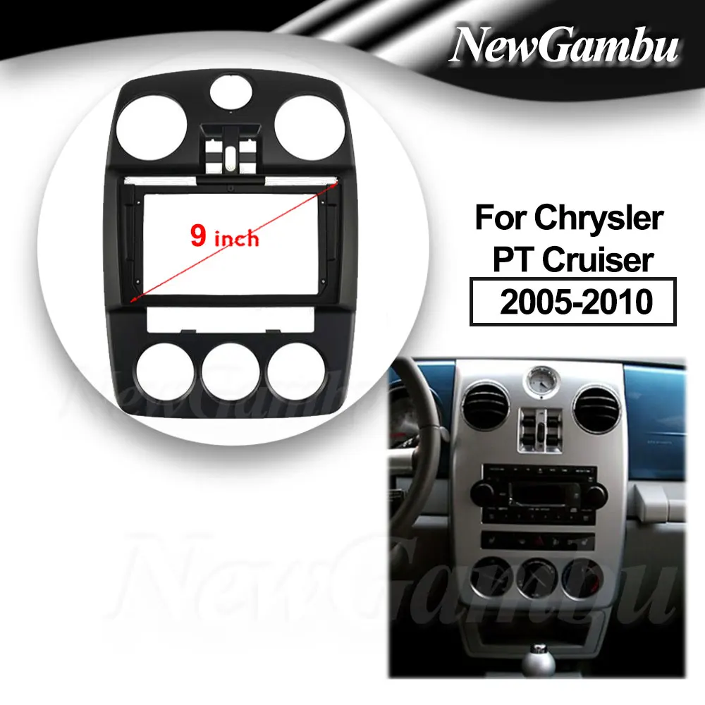 9 Inch Car Radio FIT For Chrysler PT Cruiser 2005 2006 2007 2008 -2010 DVD GPS Mp5 ABS PC Plastic Fascia Dashboard Plane Frame
9 Inch Car Radio FIT For Chrysler PT Cruiser 2005 2006 2007 2008 -2010 DVD GPS Mp5 ABS PC Plastic Fascia Dashboard Plane Frame