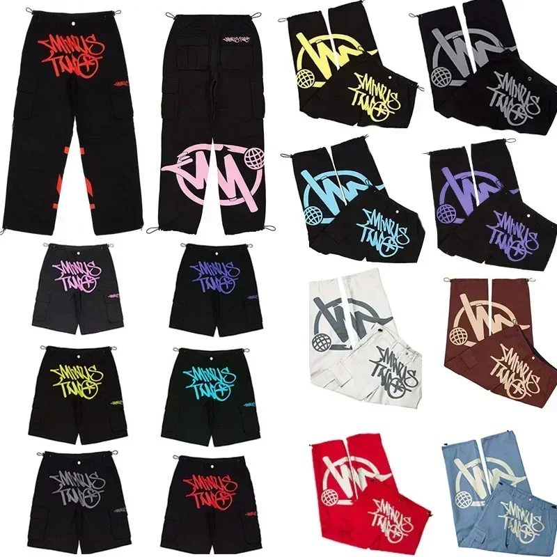 Minus Two Cargo Punk Rock Harajuku Casual Loose Straight Wide Leg Trouser Streetwear Y2K Cargo Pant Retro Street Trend Overalls
Minus Two Cargo Punk Rock Harajuku Casual Loose Straight Wide Leg Trouser Streetwear Y2K Cargo Pant Retro Street Trend Overalls