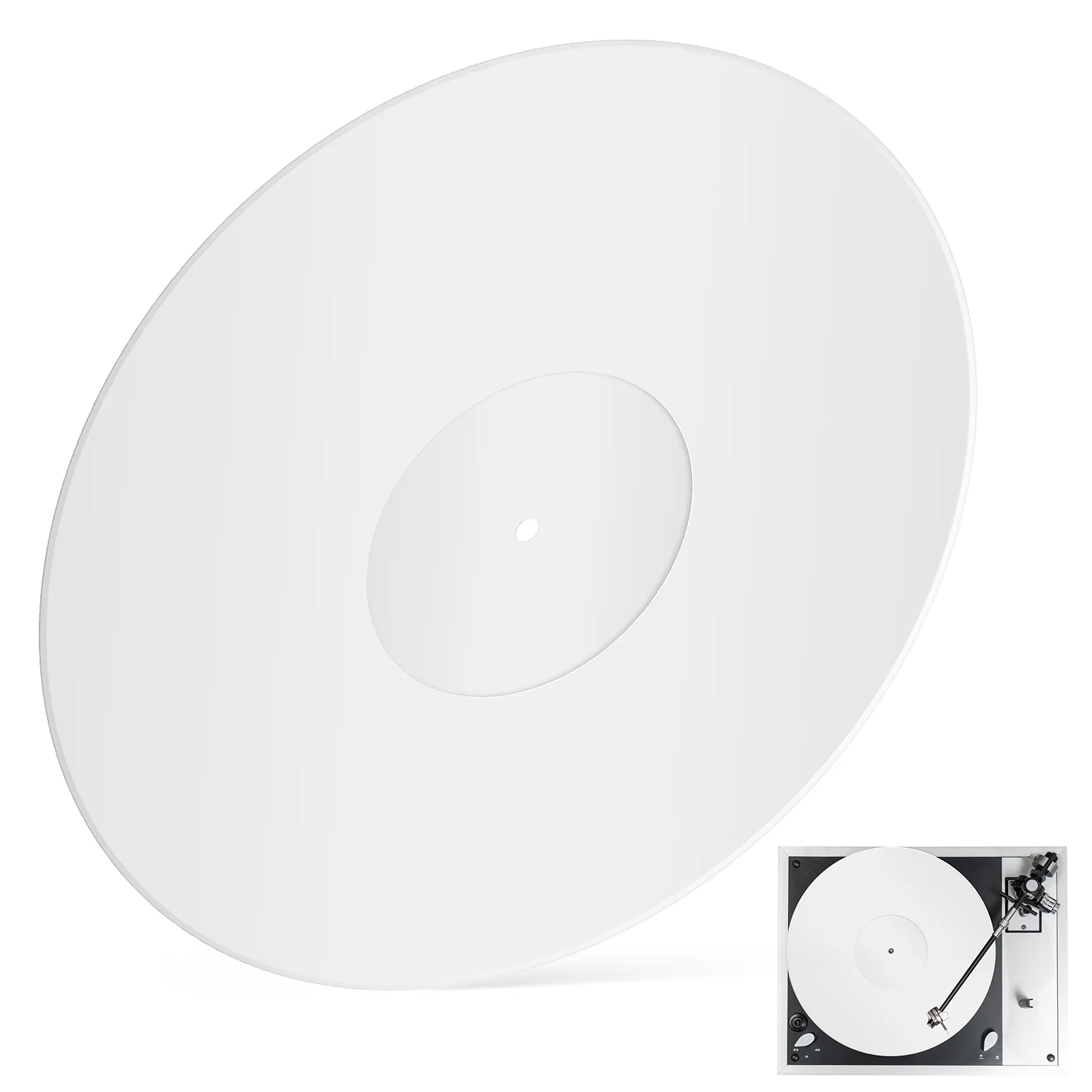 Acrylic Turntable Mat White Turntable Platter Mat 12 Acrylic Record Player Platter Vinyl Slip Mats Record Playback Antistatic
Acrylic Turntable Mat White Turntable Platter Mat 12 Acrylic Record Player Platter Vinyl Slip Mats Record Playback Antistatic