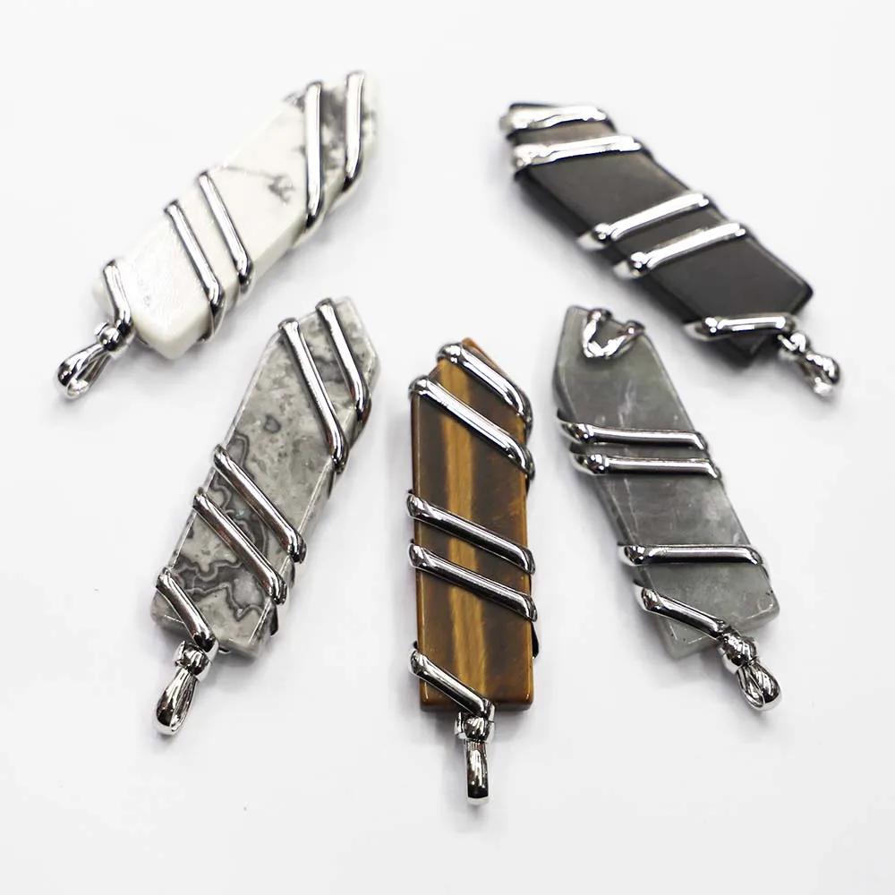 Natural Stone Hexagonal Wire Arrow Pendants Necklace Mineral Cure Charms Fashion DIY Earrings Jewelry Accessories Wholesale 4Pcs
Natural Stone Hexagonal Wire Arrow Pendants Necklace Mineral Cure Charms Fashion DIY Earrings Jewelry Accessories Wholesale 4Pcs