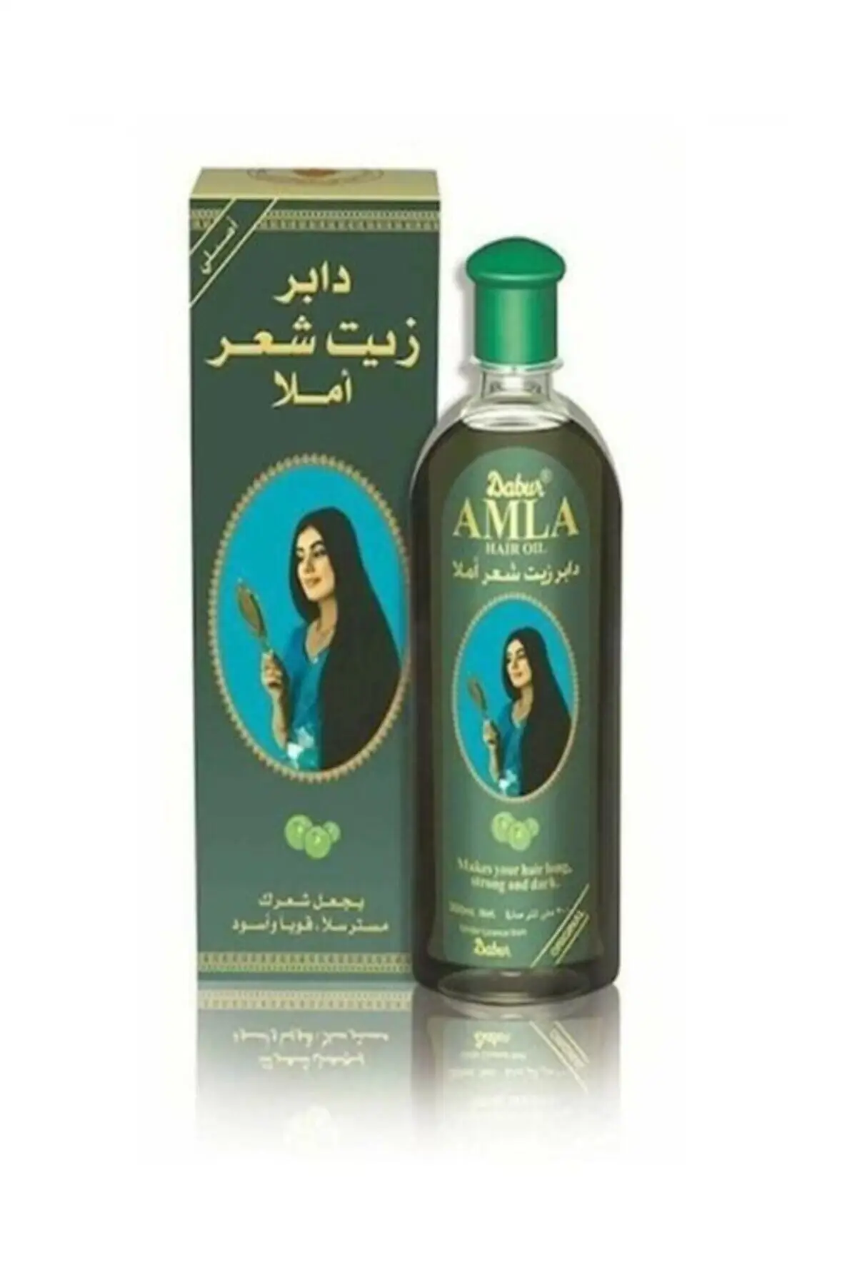 Натуральное масло для ухода за волосами Dabur Amla без натуральной добавки 200 мл |