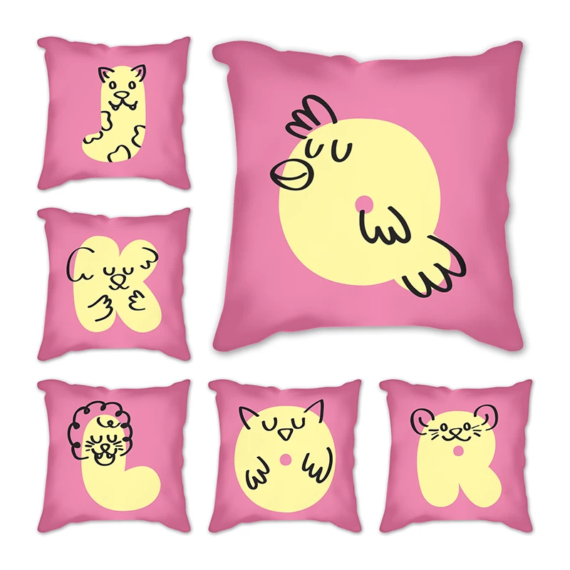 Linen Cotton 26 abstract animal letters Custom Cushion Cover Throw Pillow Case Cushion almofadas decorativas para sofá cojin
Linen Cotton 26 abstract animal letters Custom Cushion Cover Throw Pillow Case Cushion almofadas decorativas para sofá cojin