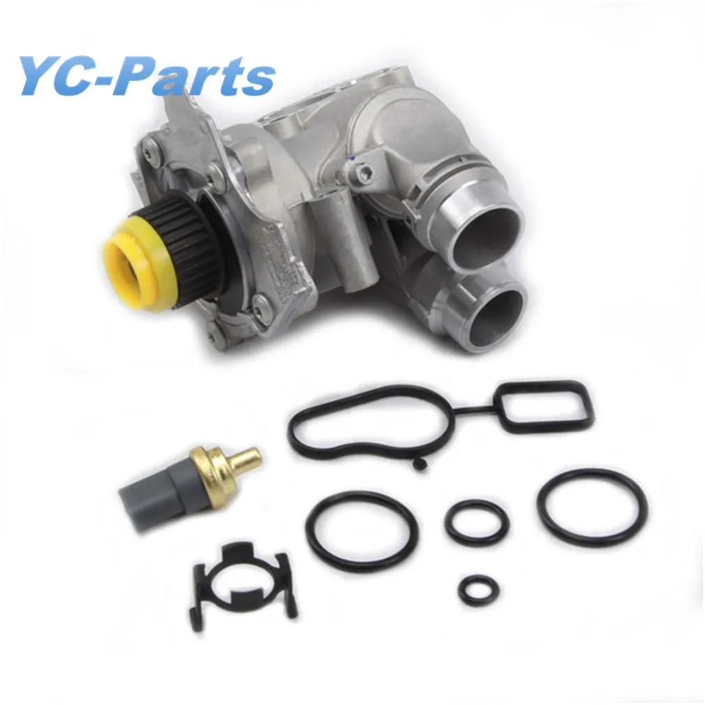Aluminum 1.8/2.0T Mechanical Water Pump With Belt Pulley Temperature Sensor 06H121026 for Audi A3 A4 TT VW Jetta Passat Golf Eos
Aluminum 1.8/2.0T Mechanical Water Pump With Belt Pulley Temperature Sensor 06H121026 for Audi A3 A4 TT VW Jetta Passat Golf Eos
