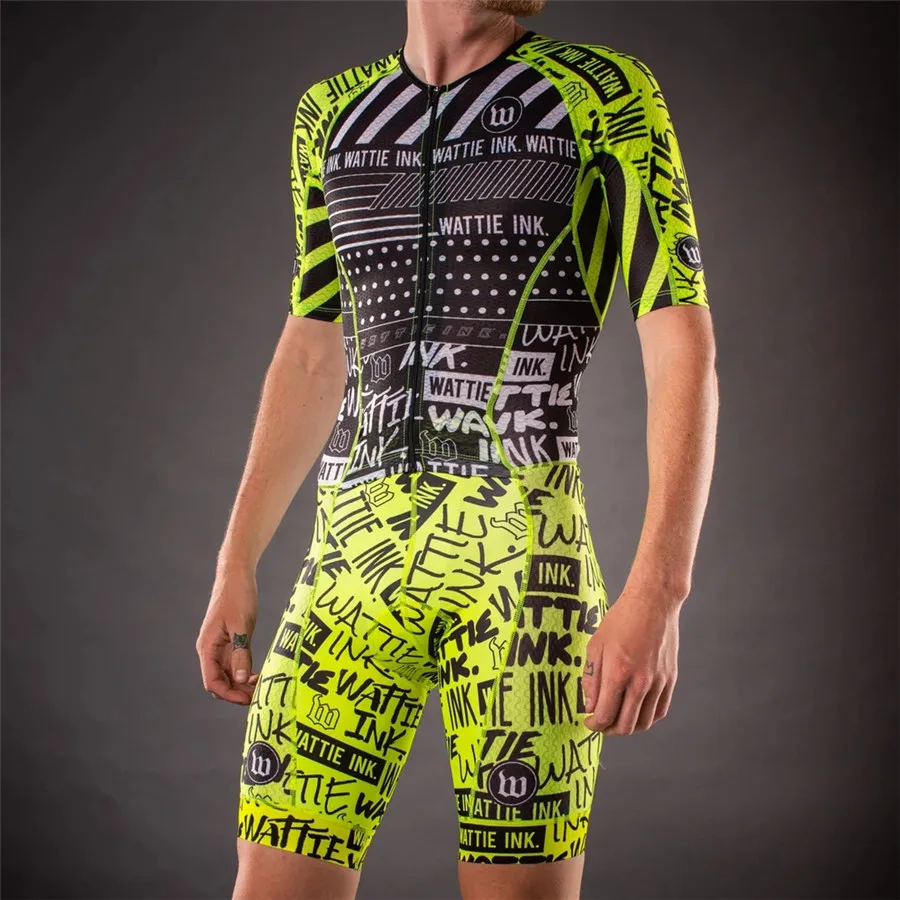 Wattie Ink Summer Skinsuit Men Cycling Jersey Ropa Ciclismo Hombre Tri Suit MTB Aero Jumpsuit Bike Triathlon Clothing
Wattie Ink Summer Skinsuit Men Cycling Jersey Ropa Ciclismo Hombre Tri Suit MTB Aero Jumpsuit Bike Triathlon Clothing