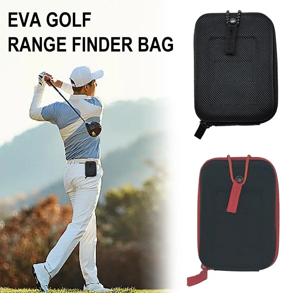 

1pcs EVA Golf Range Finder Bag Case Golf Range Finder Carry Bag With Carabiner Universal Golf Rangefinder Case