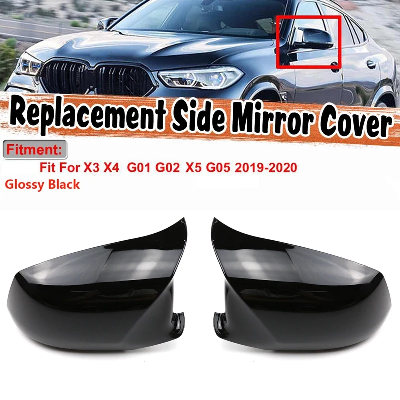 Автомобильная фоторамка, боковые крылья зеркала, Защитная крышка для-BMW X3 X4 X5 G01 G02 G05 2019 2020 2021, Черная
Автомобильная фоторамка, боковые крылья зеркала, Защитная крышка для-BMW X3 X4 X5 G01 G02 G05 2019 2020 2021, Черная