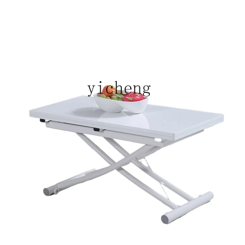 ZK Lifting Coffee Table Dual-Use Small Apartment Home Multi-Functional Side Push Mobile Folding Coffee Table Short Table
ZK Lifting Coffee Table Dual-Use Small Apartment Home Multi-Functional Side Push Mobile Folding Coffee Table Short Table