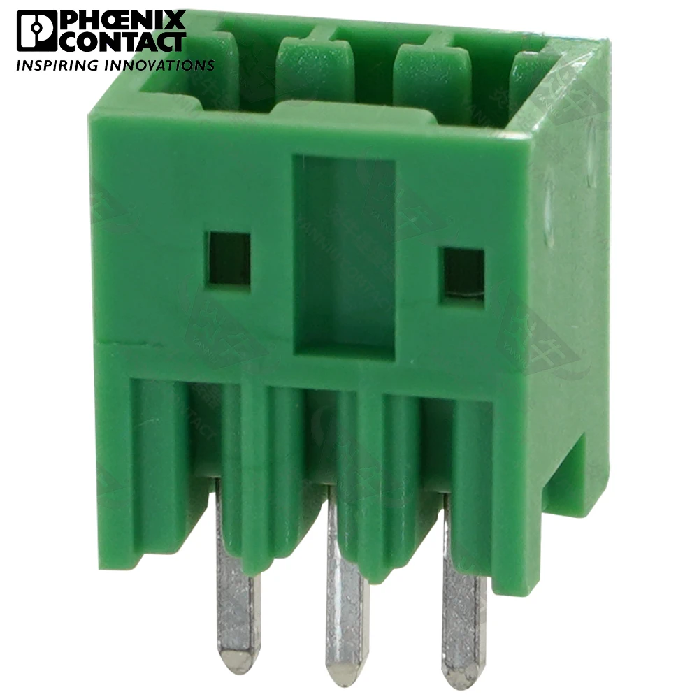 

2.5mm Original Genuine Phoenix Contact Connector PCB Header Pluggable PLUG-IN Terminal Block 3 Pin MCV 0.5 G 2.5 1881561 4A 160V