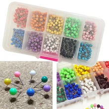 500pcs Multi-color Push Round Head Map Tacks for Maps Calendar Whiteboard Fabric Making (Ten Color)
500pcs Multi-color Push Round Head Map Tacks for Maps Calendar Whiteboard Fabric Making (Ten Color)