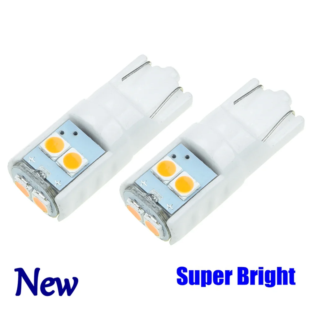 2pcs/set T10 W5W Super Bright Wedge Parking Steering 12V Side Light Reading Lamp Bulb Blue, Red, White, Amber For Vehicles/ships
2pcs/set T10 W5W Super Bright Wedge Parking Steering 12V Side Light Reading Lamp Bulb Blue, Red, White, Amber For Vehicles/ships