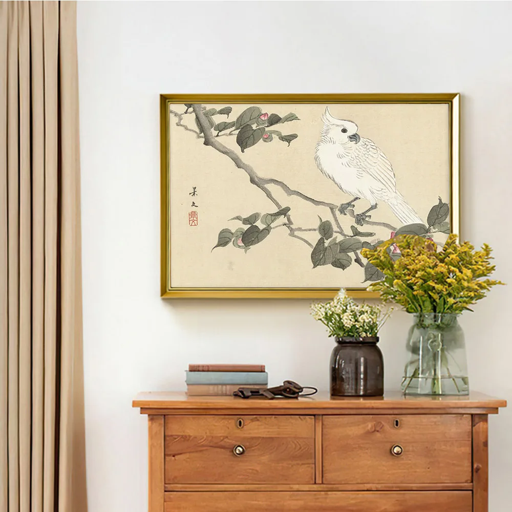 Matsumura Keibun Japanese Art Print Vintage Poster Katyoga Canvas Painting Parrot Animal Bird Wall Stickers Decor
Matsumura Keibun Japanese Art Print Vintage Poster Katyoga Canvas Painting Parrot Animal Bird Wall Stickers Decor