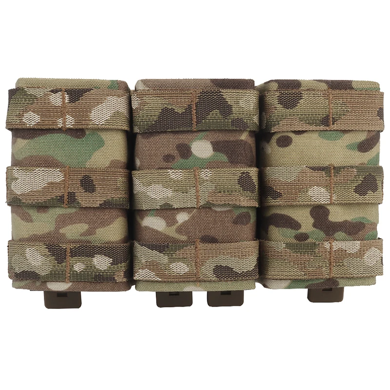 

IDOGEAR Molle Tactical Hunting Triple 5.56 Magazine Pouch Military Quick Draw Insert Carrier Paintball Airsoft Accessories Caza