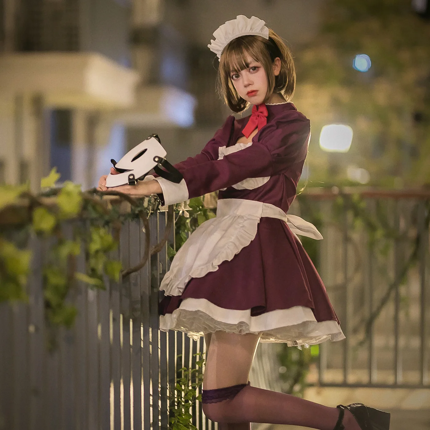 High-Rise Invasion Cosplay Costume Mask People Maid Outfit Anime Clothes Dress Comic-Con Role Play Suit Carnival Party Costumes
High-Rise Invasion Cosplay Costume Mask People Maid Outfit Anime Clothes Dress Comic-Con Role Play Suit Carnival Party Costumes