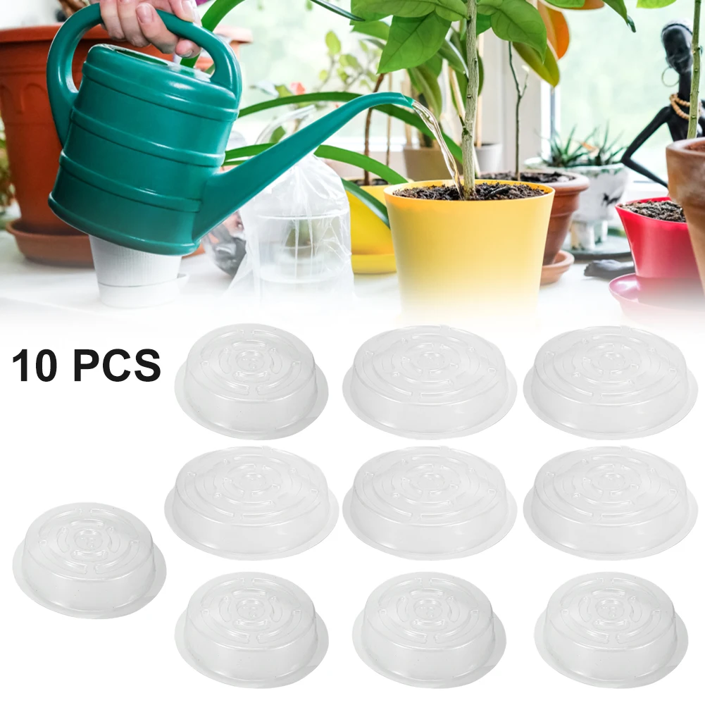 Durable Hot Practical Flower pot mat Tea Saucer Transparent 10Pcs Garden Gardening Plant Plastic Pot Base Round
Durable Hot Practical Flower pot mat Tea Saucer Transparent 10Pcs Garden Gardening Plant Plastic Pot Base Round