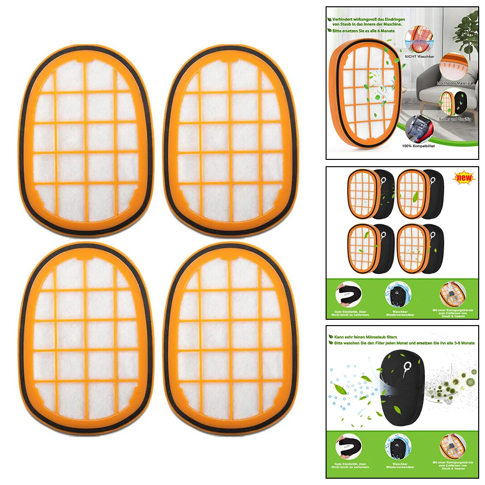 4pcs 137*97*17 Mm Vacuum Cleaner Filter For Speed Pro Max FC6812 6814 6822 6823 6908 Vacuum Cleaner Accessories
4pcs 137*97*17 Mm Vacuum Cleaner Filter For Speed Pro Max FC6812 6814 6822 6823 6908 Vacuum Cleaner Accessories