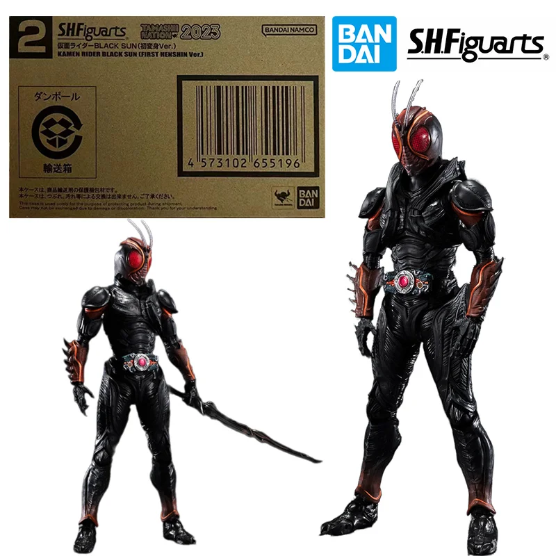 Bandai Namco S.H. Фигуртс Kamen Rider Black Sun First Henshin Ver. 16 см аниме Оригинальная фигурка модели игрушки подарок коллекция
Bandai Namco S.H. Фигуртс Kamen Rider Black Sun First Henshin Ver. 16 см аниме Оригинальная фигурка модели игрушки подарок коллекция