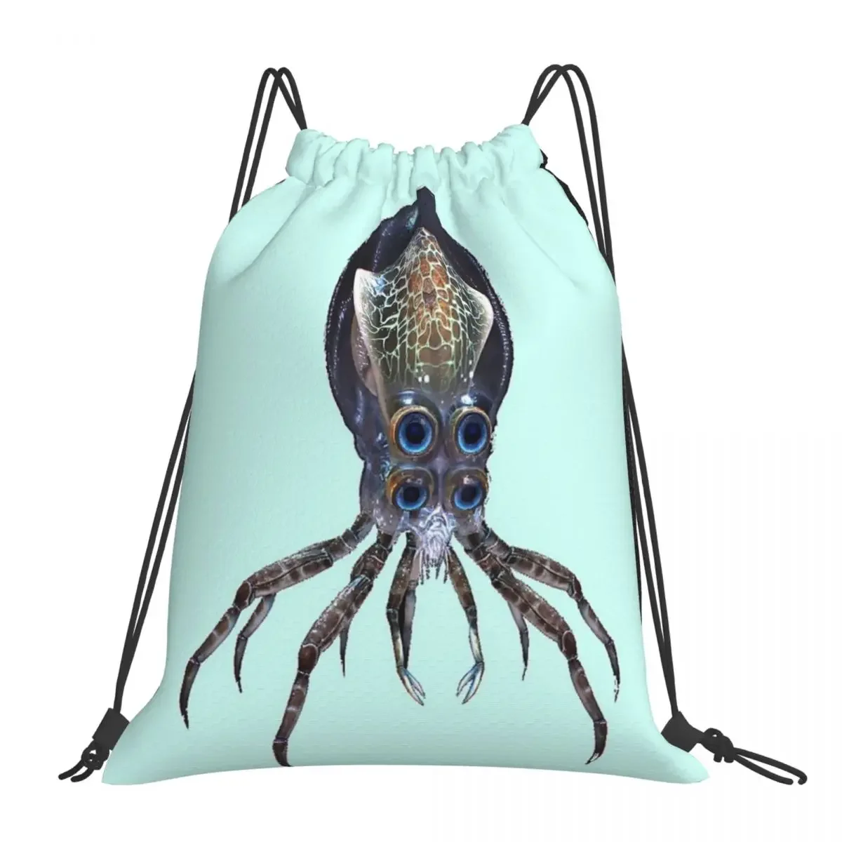Subnautica - Crabsquid Backpacks Casual Portable Drawstring Bag Drawstring Bundle Pocket Sports Bag BookBag For Man Woman School
Subnautica - Crabsquid Backpacks Casual Portable Drawstring Bag Drawstring Bundle Pocket Sports Bag BookBag For Man Woman School